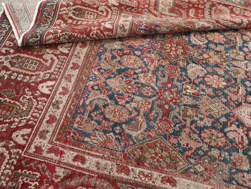 Antique Persian Malayer Accent Carpet, No.30829 - Galerie Shabab