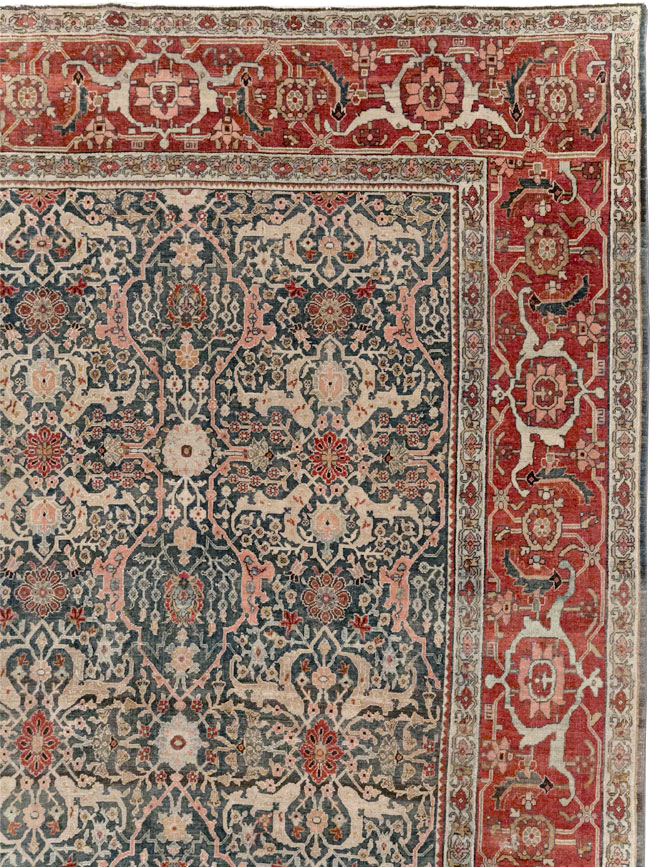 Antique Persian Bidjar Oversize Carpet, No.30830 - Galerie Shabab