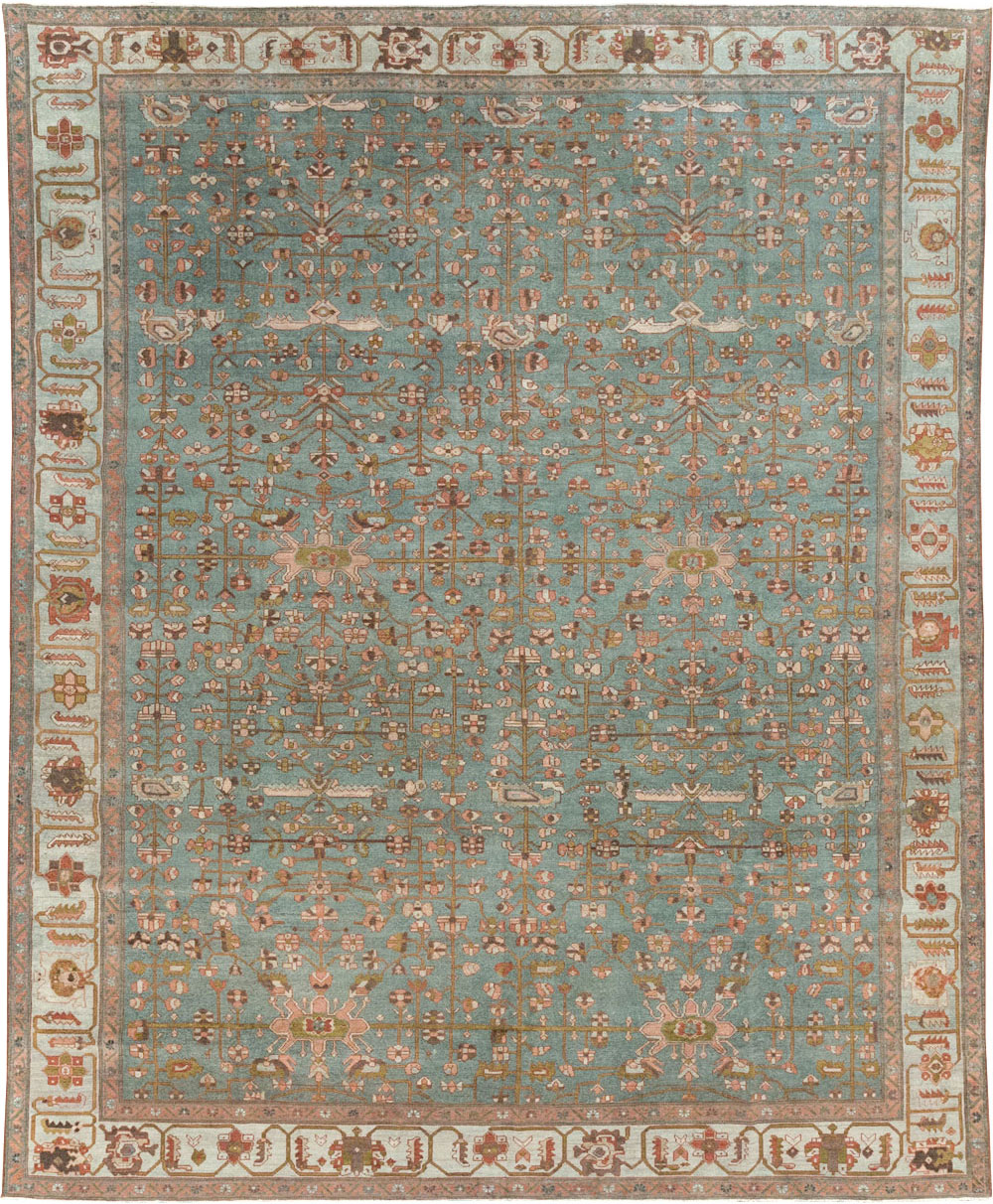 Antique Persian Malayer Room Size Carpet, No.30838 - Galerie Shabab