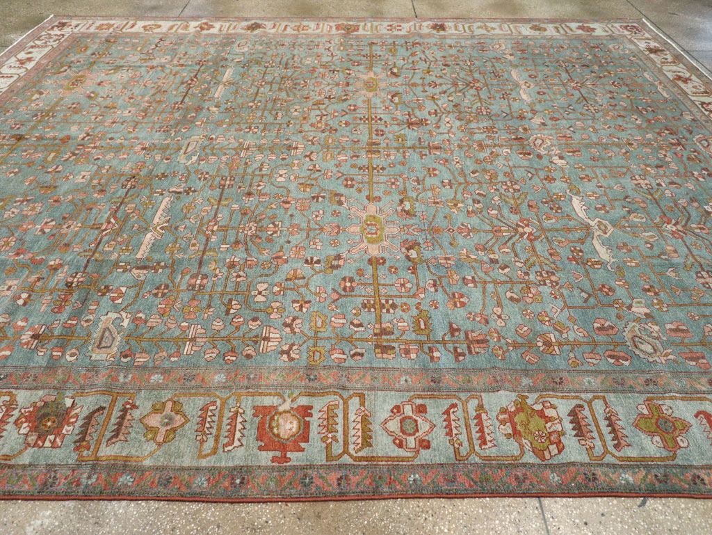 Antique Persian Malayer Room Size Carpet, No.30838 - Galerie Shabab