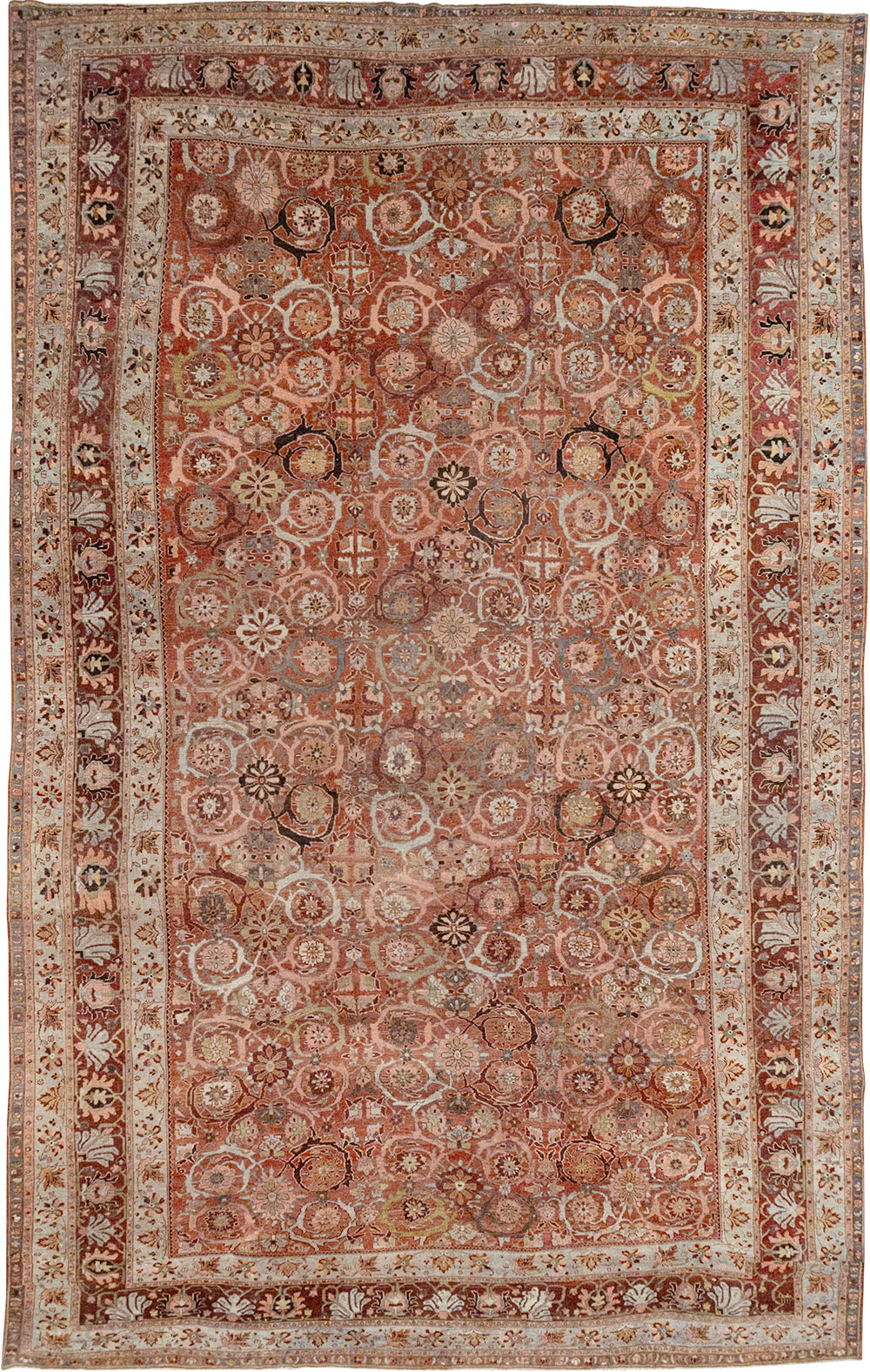 Antique Persian Bidjar Oversize Carpet, No.30842 - Galerie Shabab
