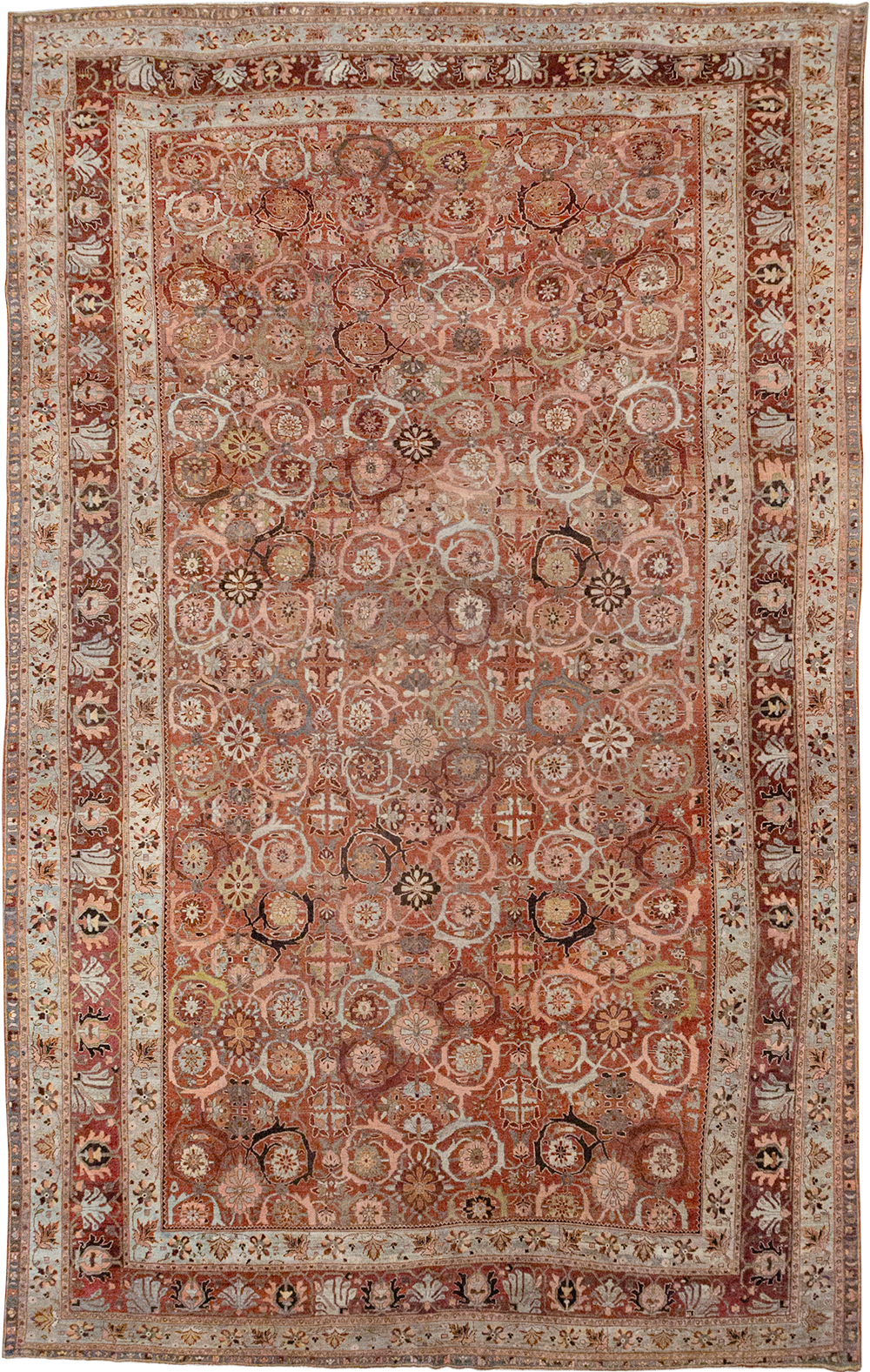 Antique Persian Bidjar Oversize Carpet, No.30842 - Galerie Shabab