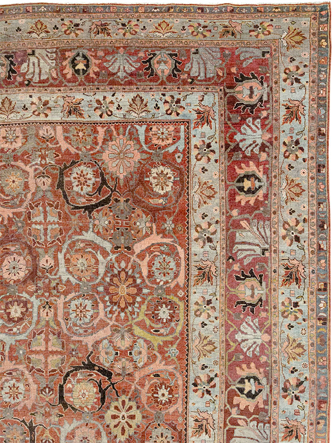 Antique Persian Bidjar Oversize Carpet, No.30842 - Galerie Shabab
