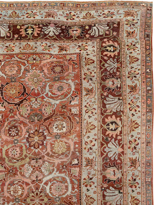 Antique Persian Bidjar Oversize Carpet, No.30842 - Galerie Shabab