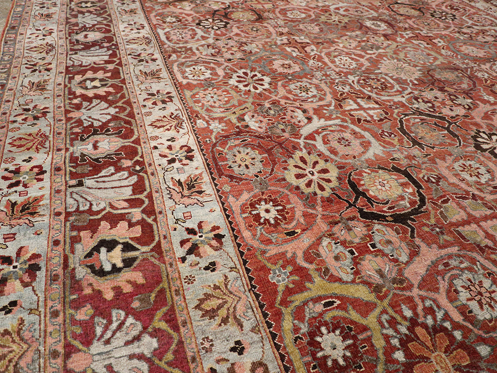 Antique Persian Bidjar Oversize Carpet, No.30842 - Galerie Shabab