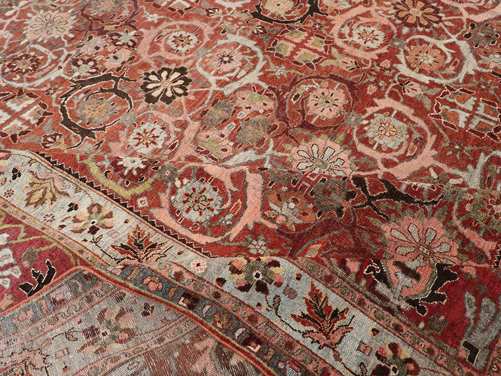 Antique Persian Bidjar Oversize Carpet, No.30842 - Galerie Shabab