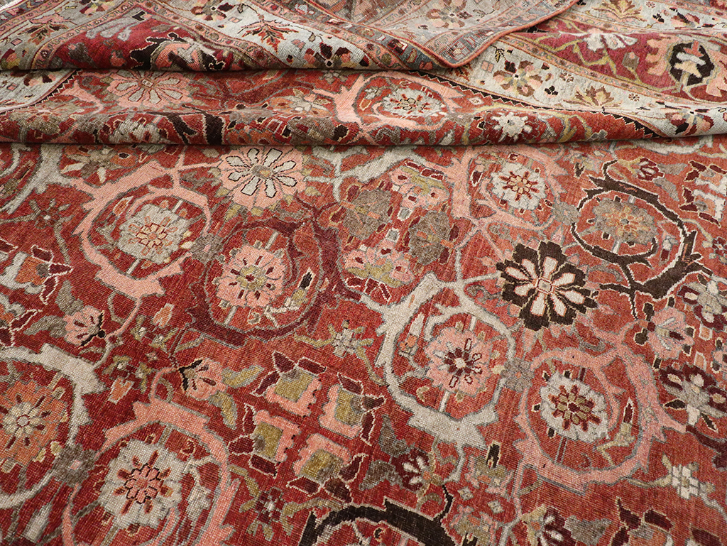 Antique Persian Bidjar Oversize Carpet, No.30842 - Galerie Shabab