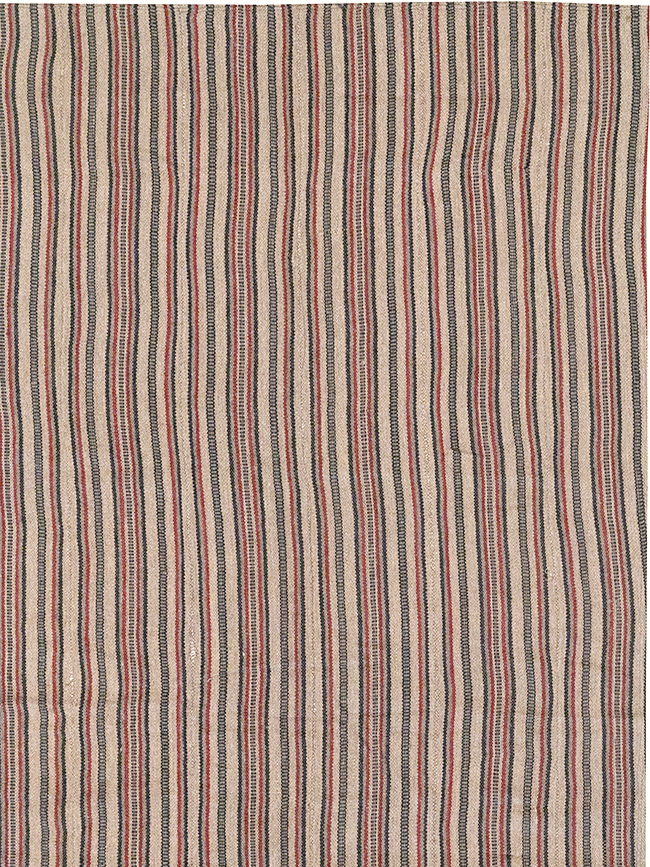 Vintage Persian Flatweave Kilim Room Size Carpet, No.30843 - Galerie Shabab