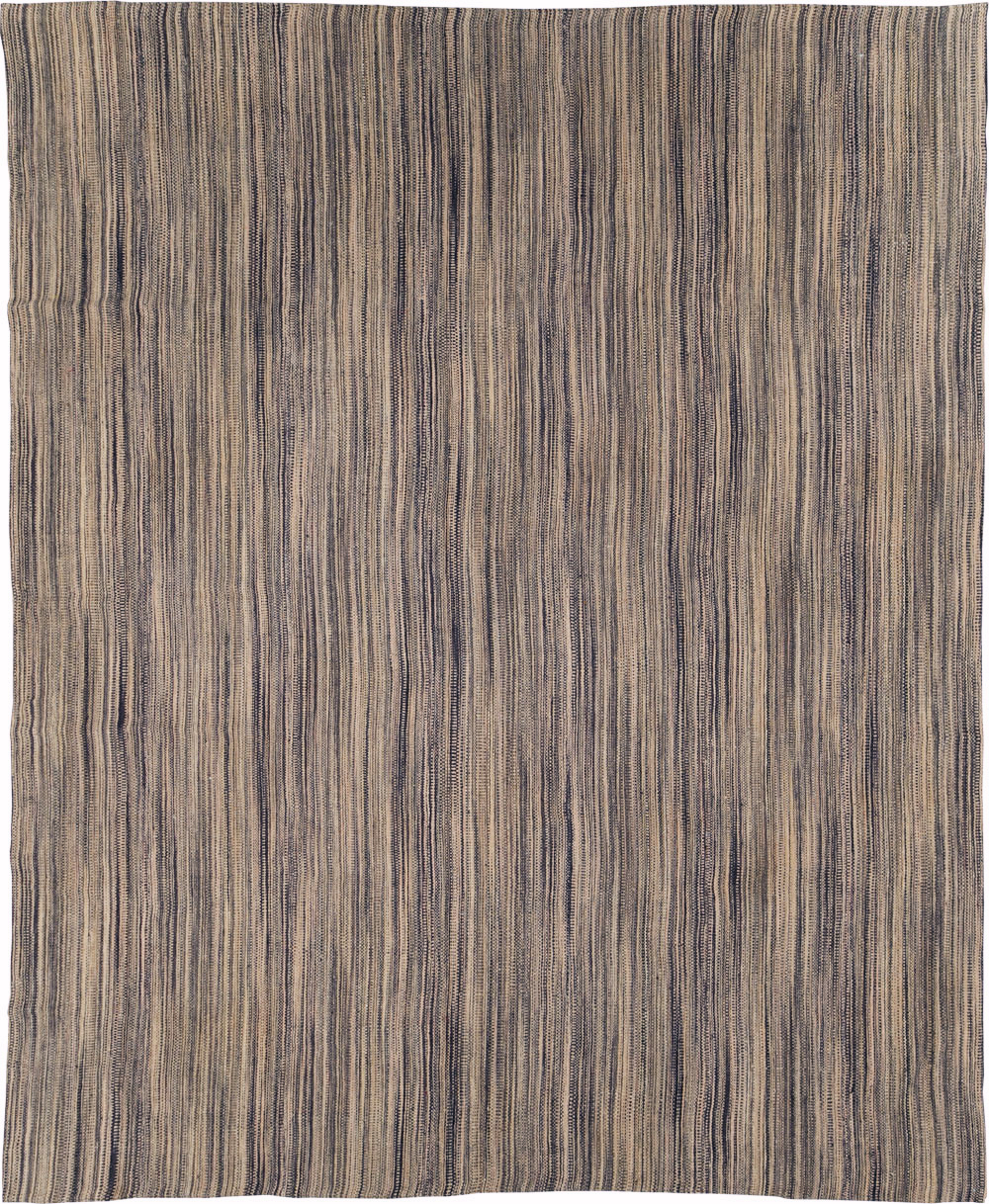 Modern Turkish Flatweave Kilim Large Room Size Carpet, No.30847 - Galerie Shabab