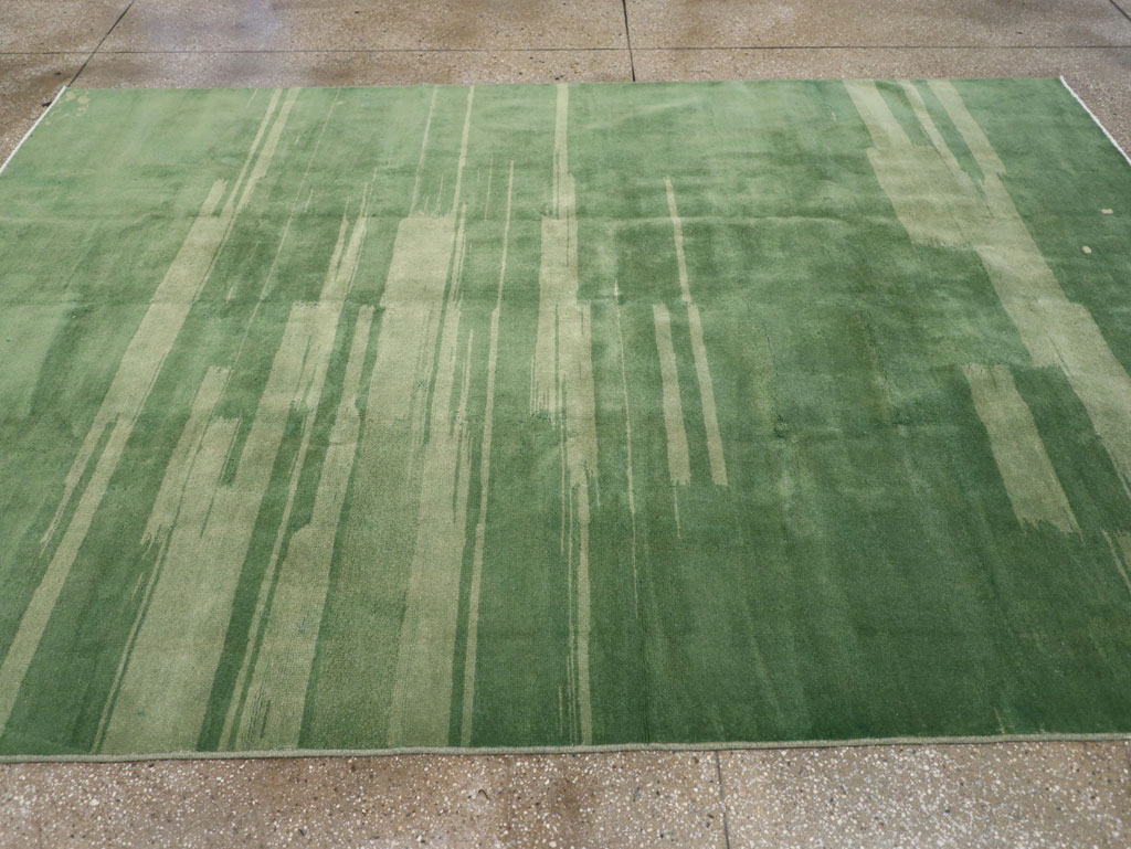 Vintage Turkish Art Deco Carpet, No.30849 - Galerie Shabab