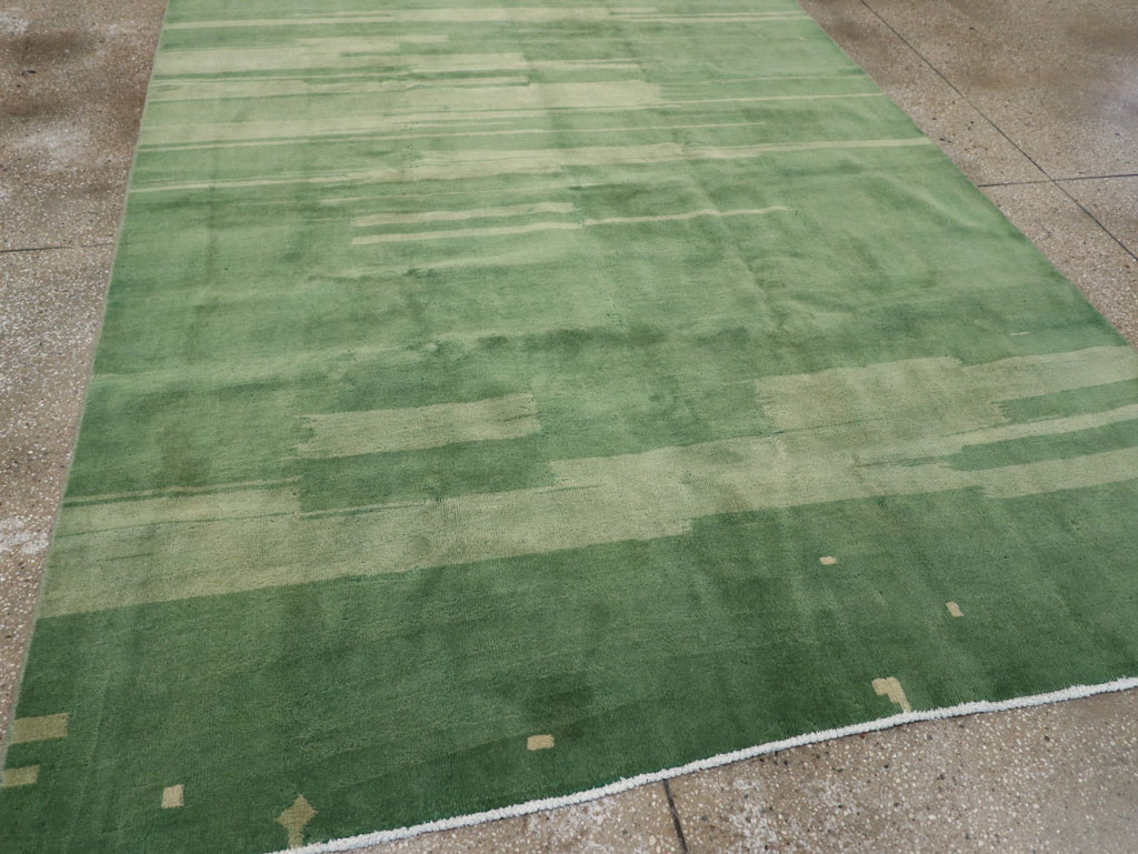 Vintage Turkish Art Deco Carpet, No.30849 - Galerie Shabab