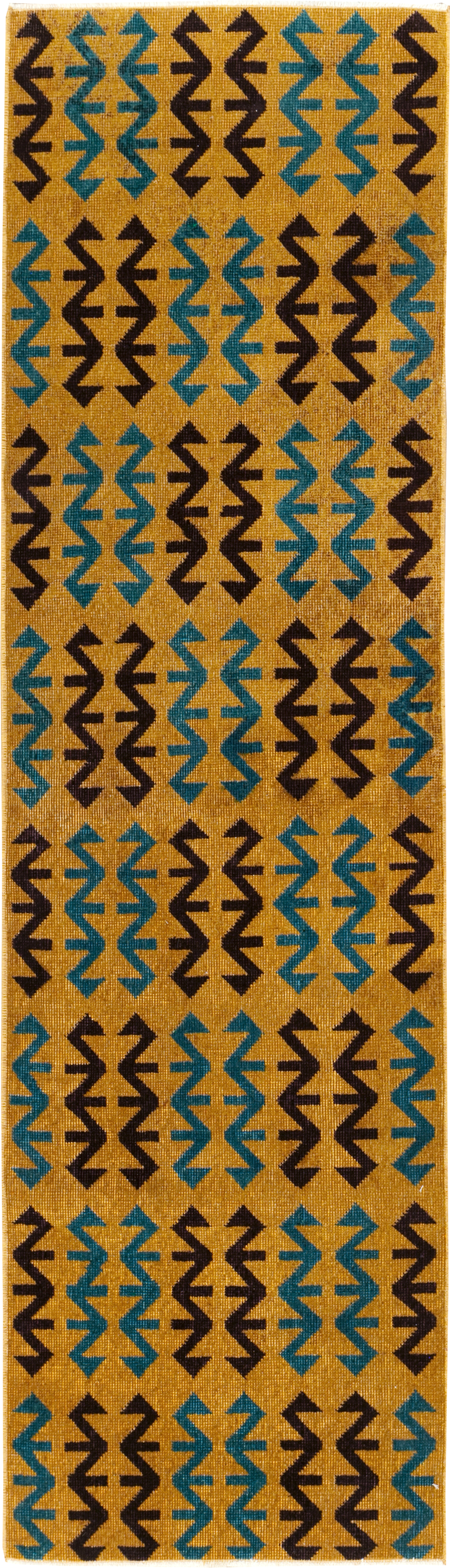 Vintage Anatolian Deco Rug, No.30853 - Galerie Shabab