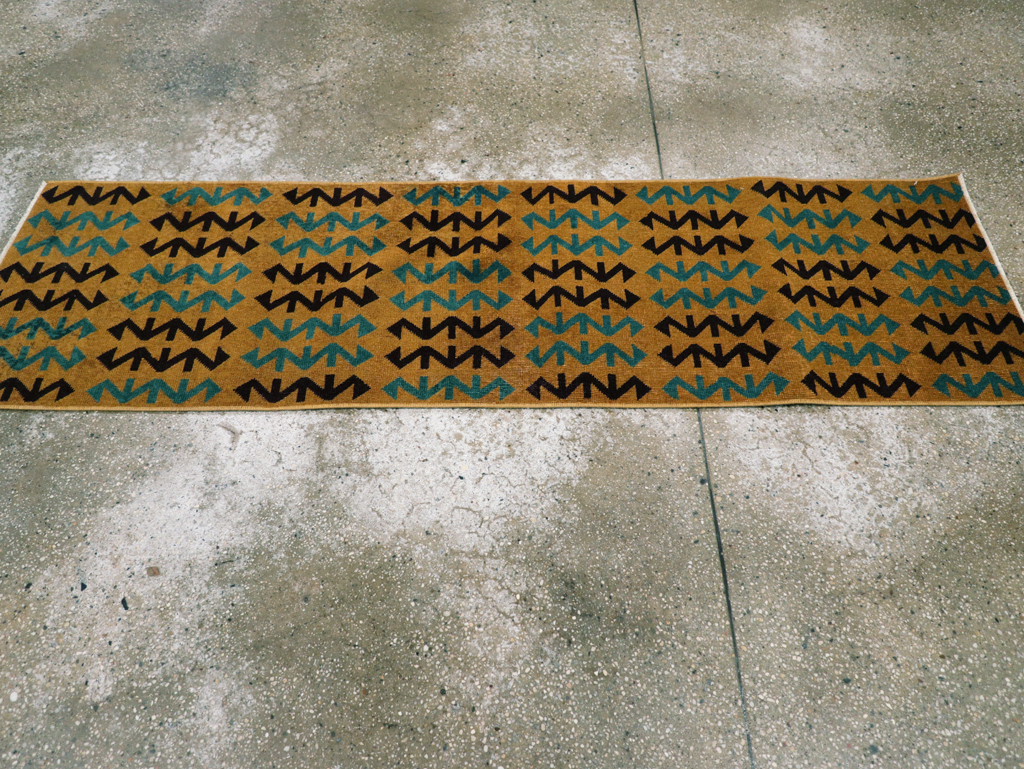 Vintage Anatolian Deco Rug, No.30853 - Galerie Shabab