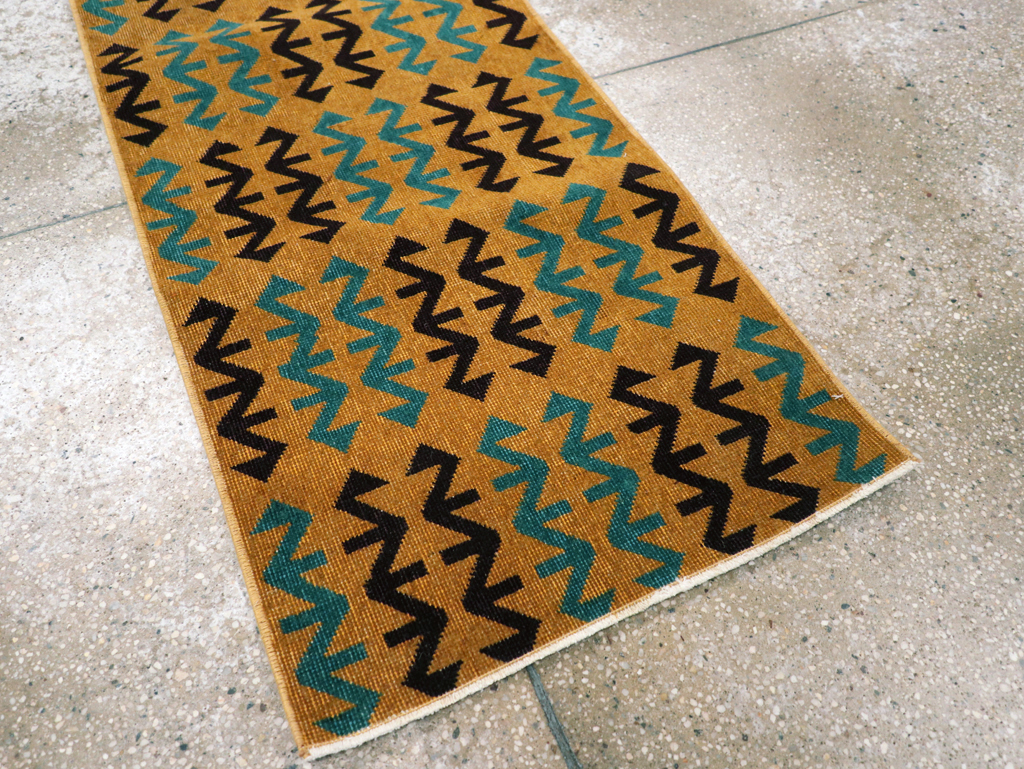 Vintage Anatolian Deco Rug, No.30853 - Galerie Shabab