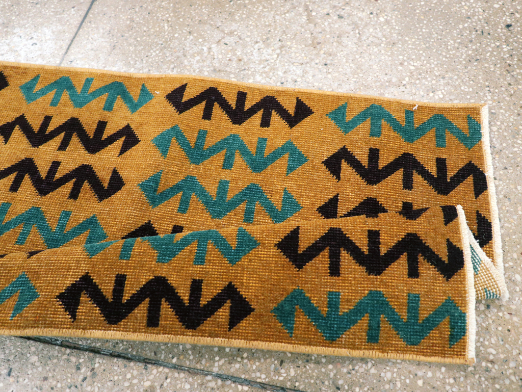 Vintage Anatolian Deco Rug, No.30853 - Galerie Shabab