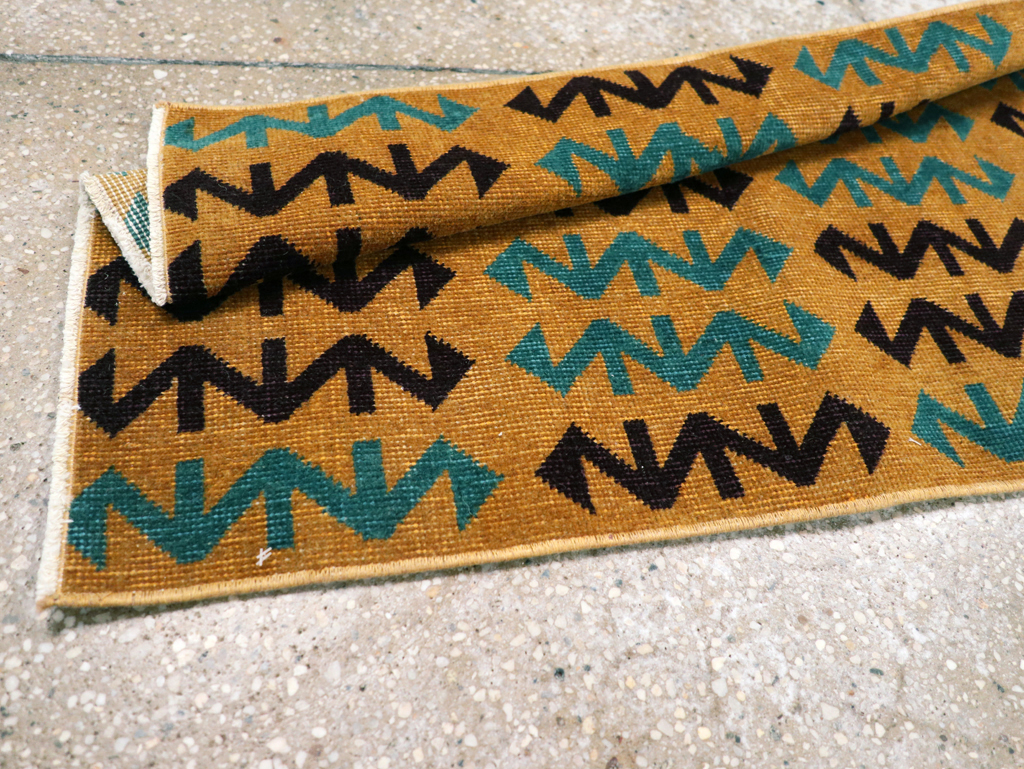 Vintage Anatolian Deco Rug, No.30853 - Galerie Shabab