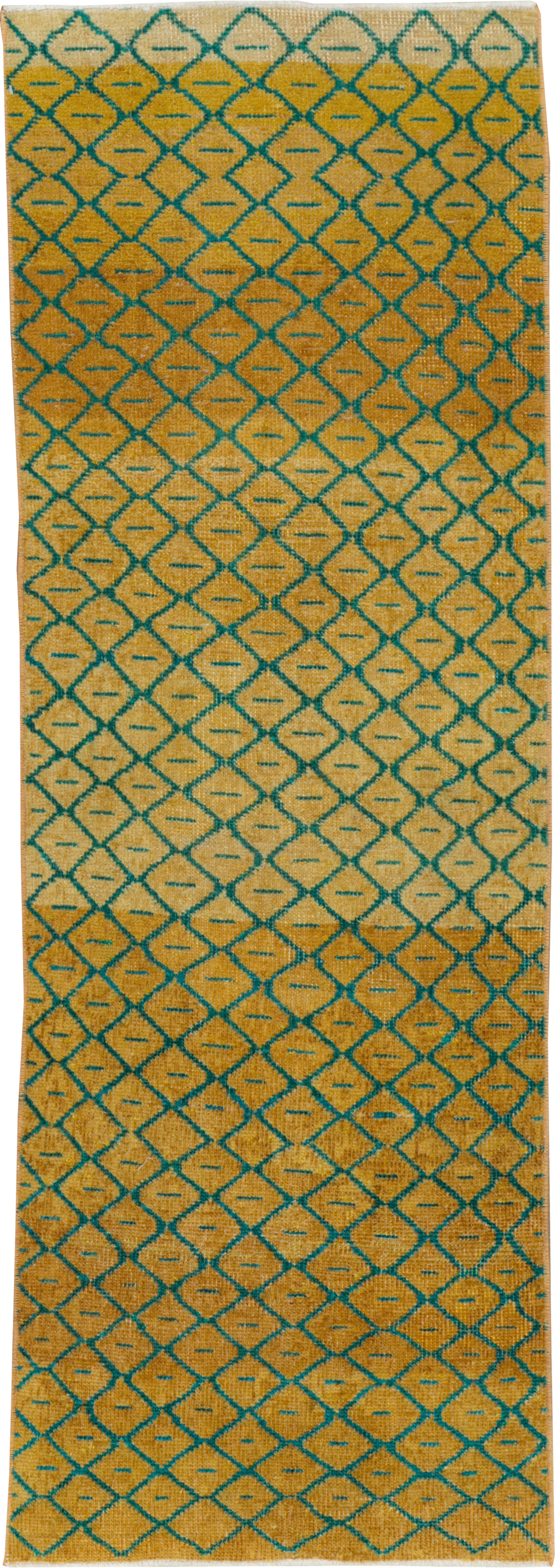 Vintage Turkish Anatolian Deco Rug, No.30854 - Galerie Shabab