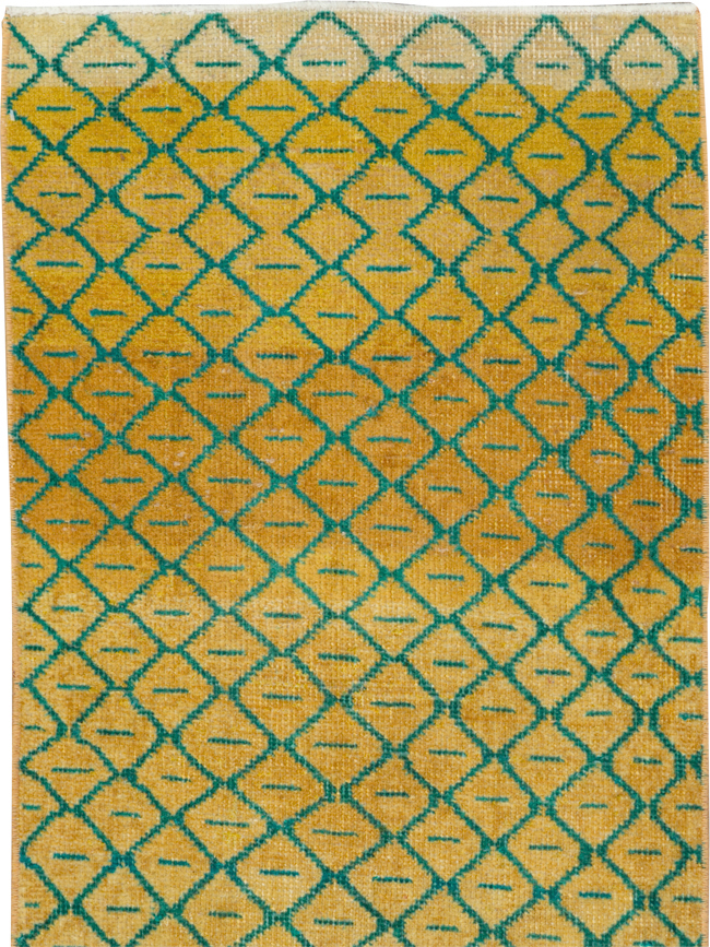Vintage Turkish Anatolian Deco Rug, No.30854 - Galerie Shabab