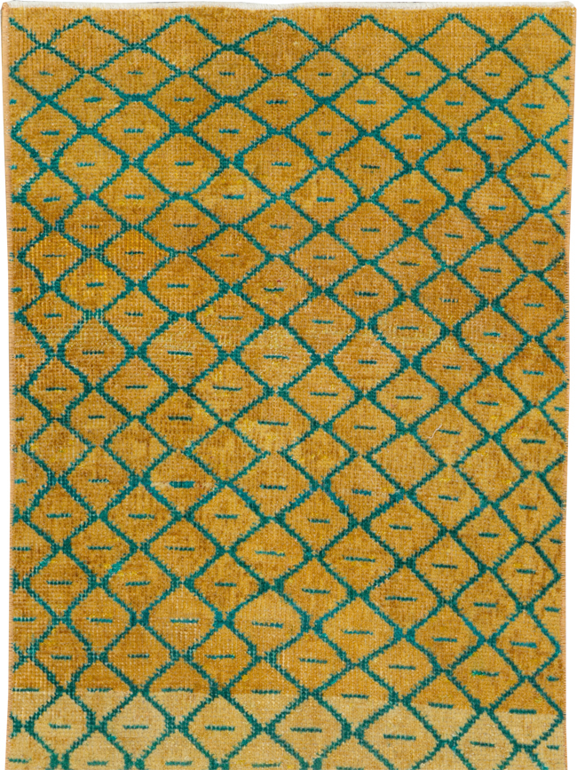 Vintage Turkish Anatolian Deco Rug, No.30854 - Galerie Shabab