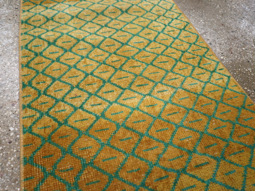 Vintage Turkish Anatolian Deco Rug, No.30854 - Galerie Shabab