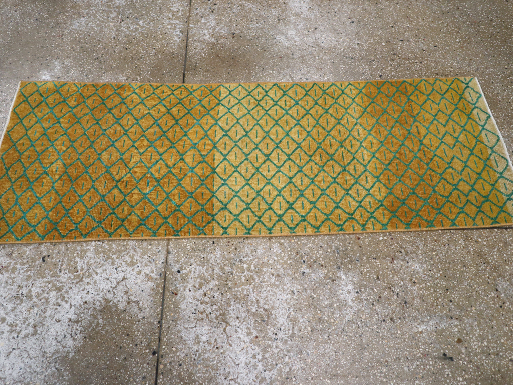 Vintage Turkish Anatolian Deco Rug, No.30854 - Galerie Shabab
