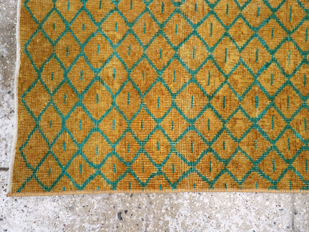 Vintage Turkish Anatolian Deco Rug, No.30854 - Galerie Shabab