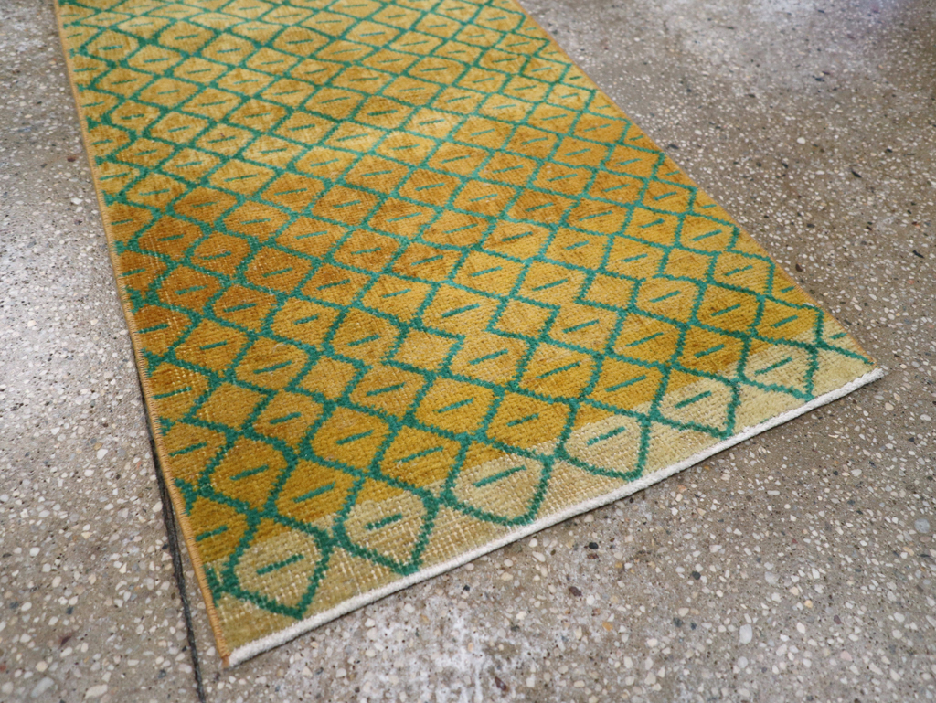 Vintage Turkish Anatolian Deco Rug, No.30854 - Galerie Shabab