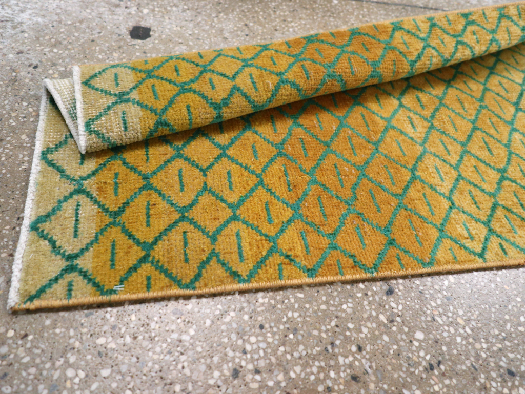 Vintage Turkish Anatolian Deco Rug, No.30854 - Galerie Shabab