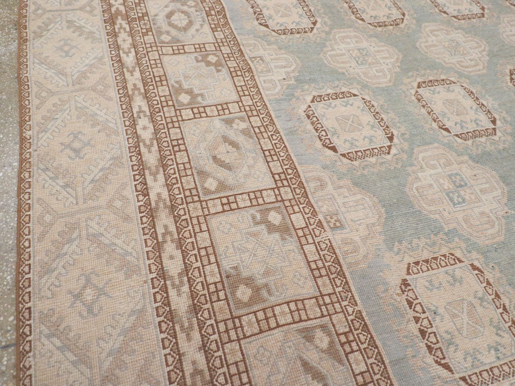 Antique East Turkestan Khotan Small Room Size Carpet, No.30856 - Galerie Shabab