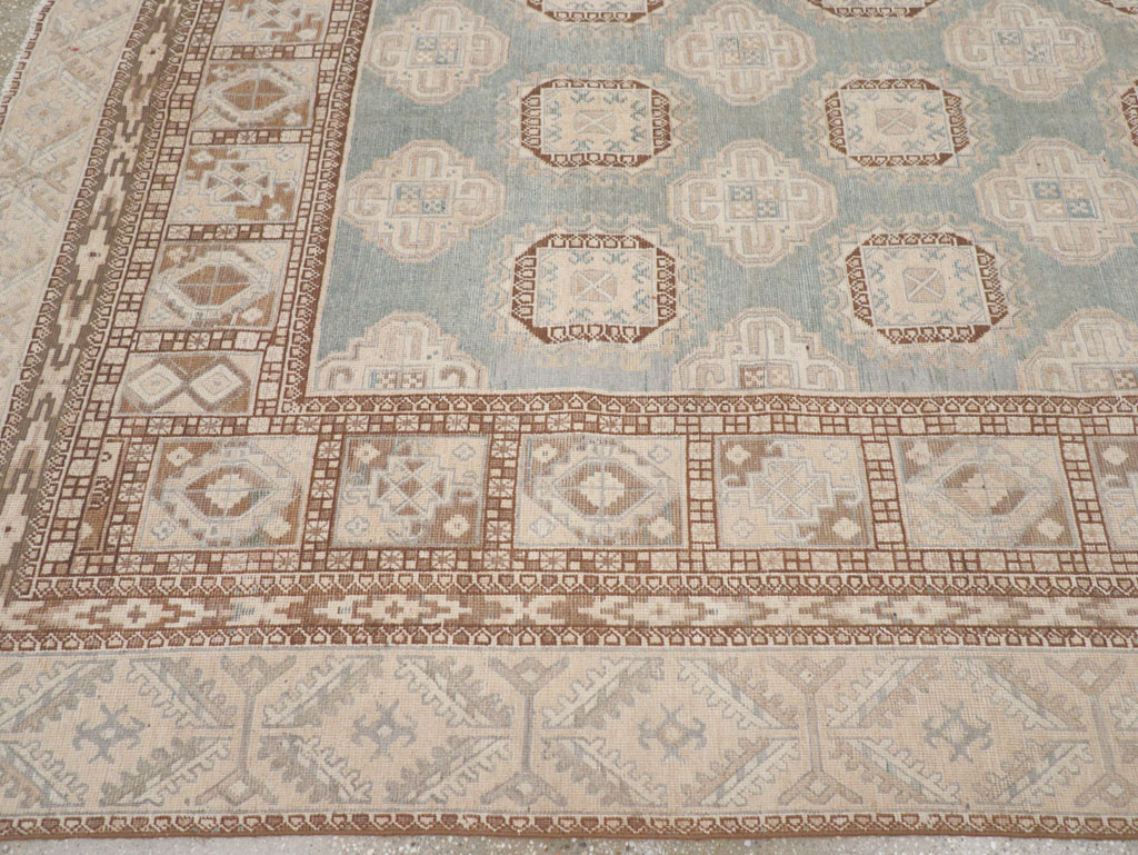 Antique East Turkestan Khotan Small Room Size Carpet, No.30856 - Galerie Shabab