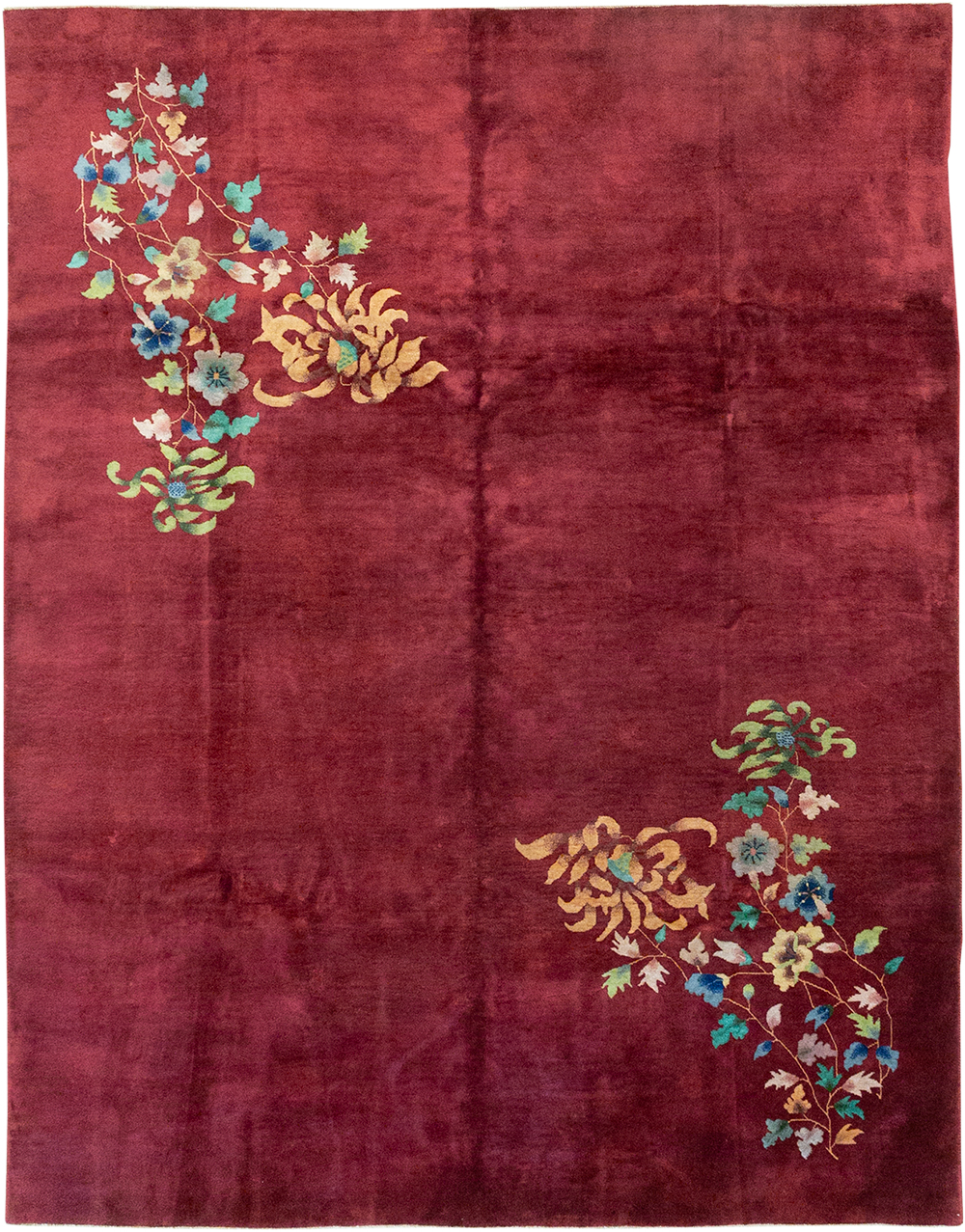 Vintage Chinese Art Deco Room Size Carpet, No.30857 - Galerie Shabab