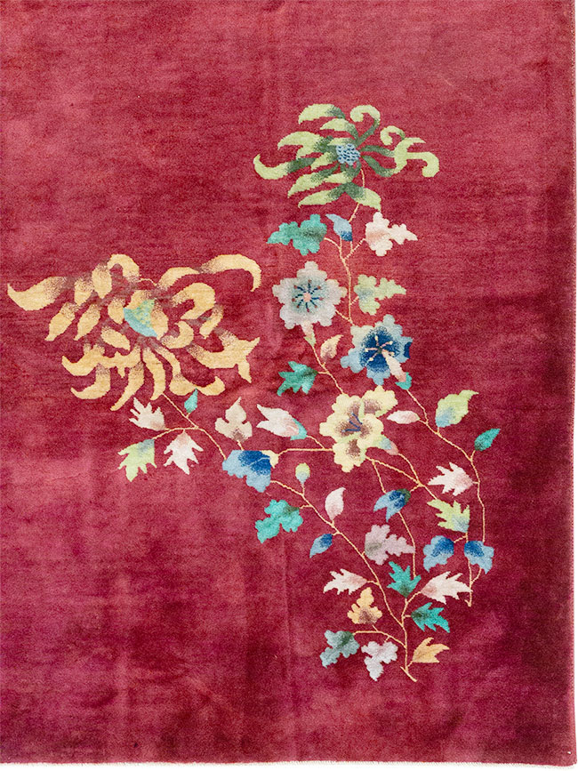 Vintage Chinese Art Deco Room Size Carpet, No.30857 - Galerie Shabab