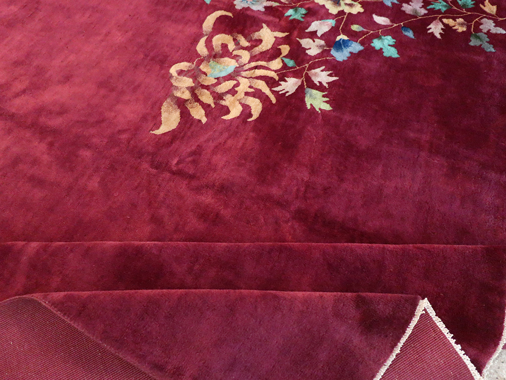 Vintage Chinese Art Deco Room Size Carpet, No.30857 - Galerie Shabab