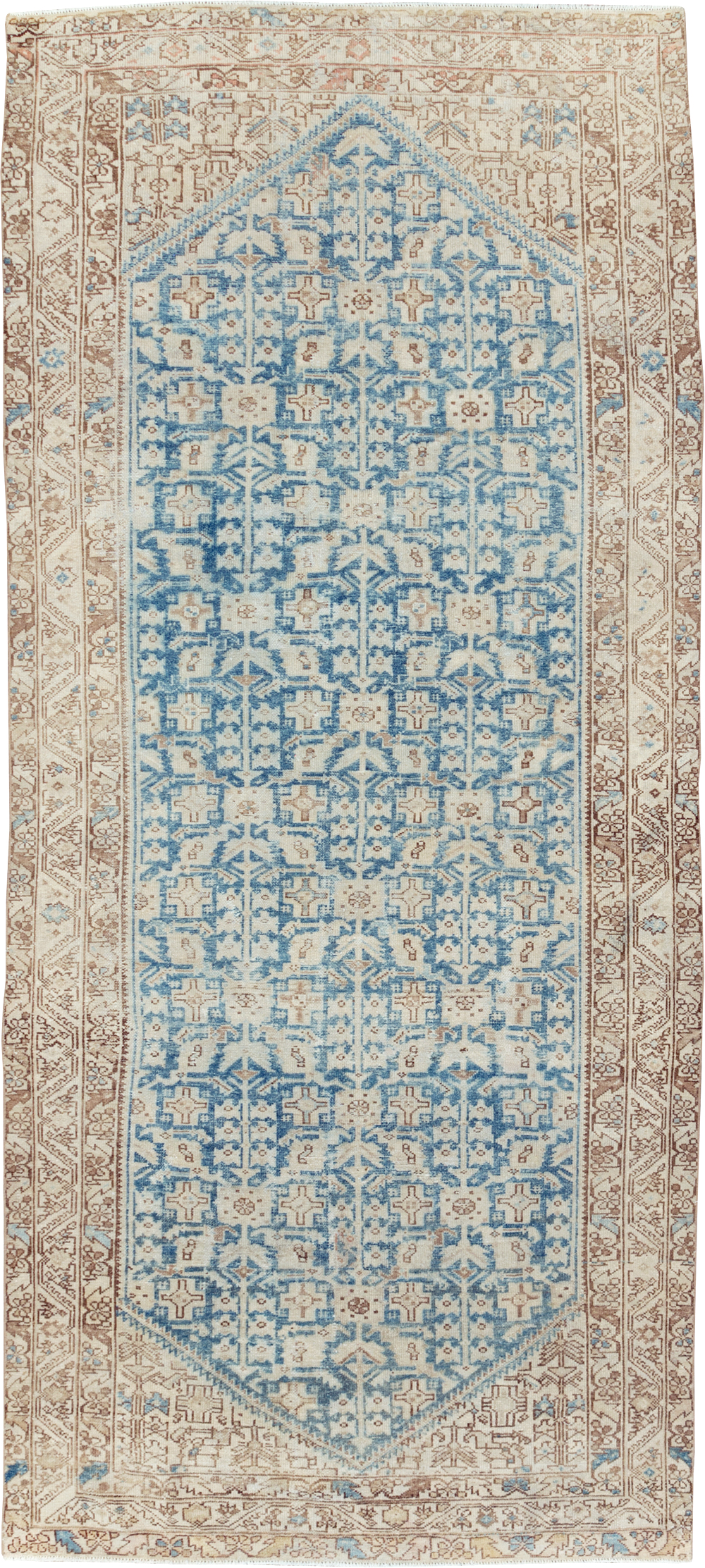 Antique Persian Malayer Gallery Carpet, No.30867 - Galerie Shabab