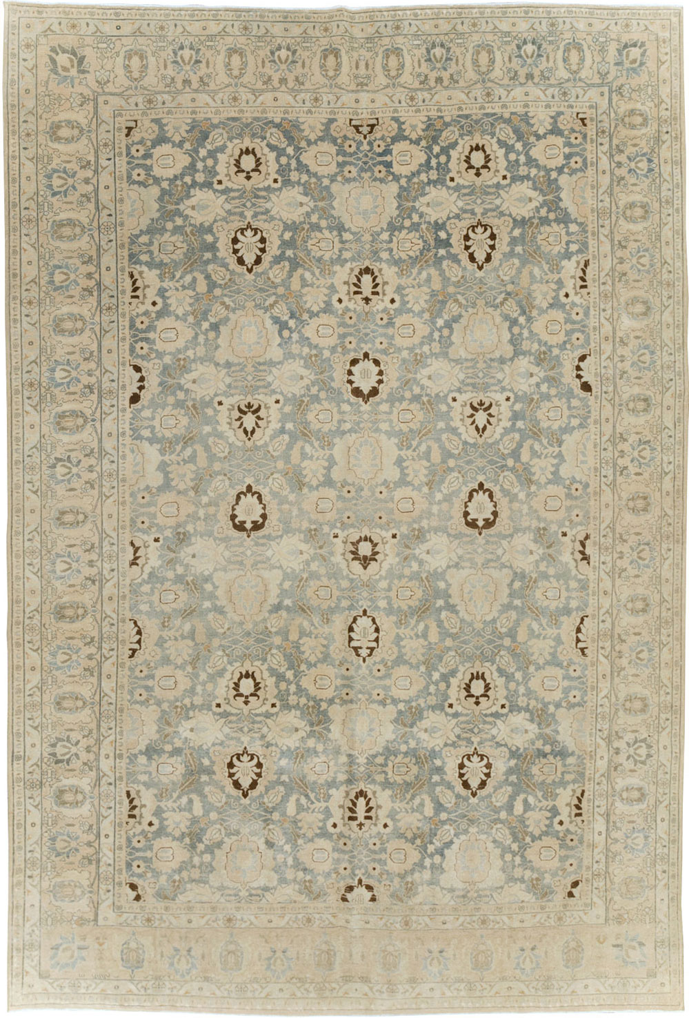 Antique Persian Veramin Carpet, No.30870 - Galerie Shabab