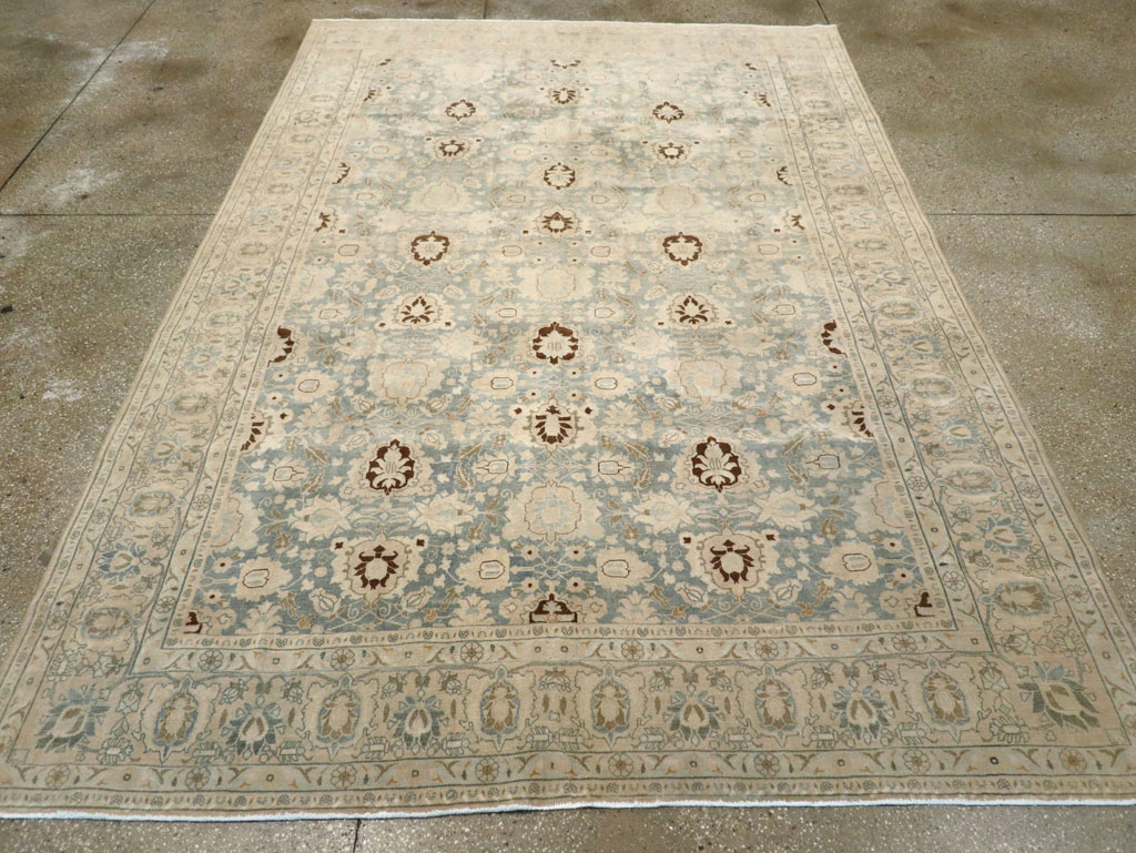 Antique Persian Veramin Carpet, No.30870 - Galerie Shabab