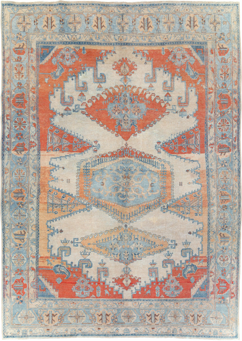 Vintage Persian Veece Room Size Carpet, No.30871 - Galerie Shabab