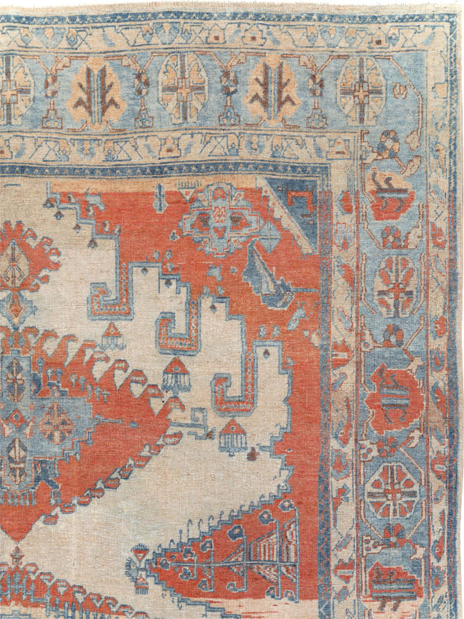 Vintage Persian Veece Room Size Carpet, No.30871 - Galerie Shabab