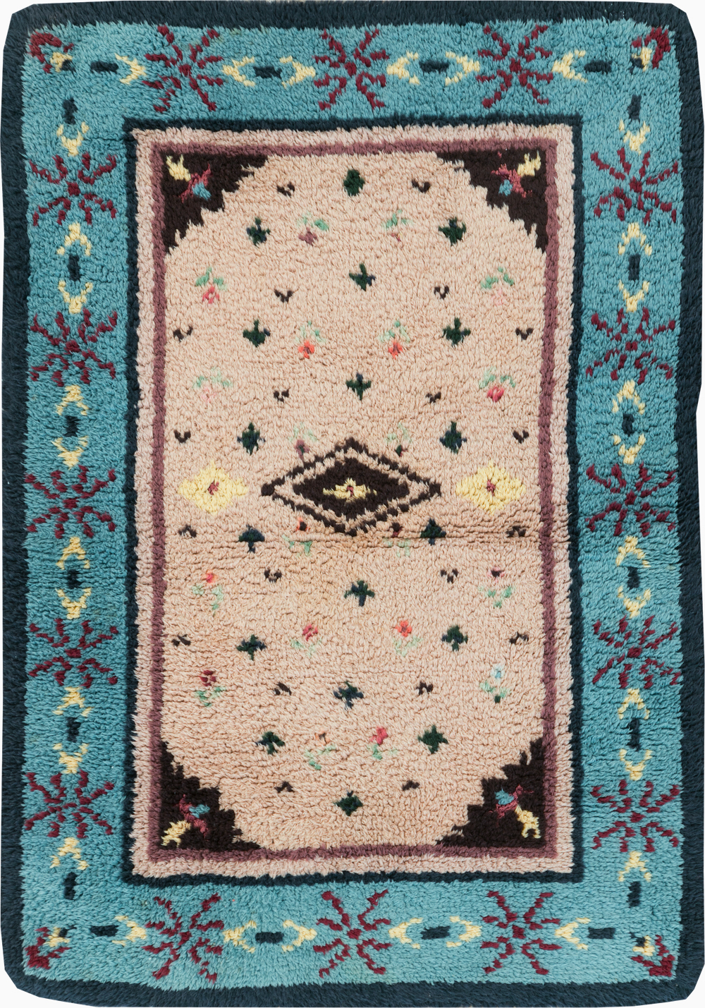 Vintage European Shag Rug, No.30874 - Galerie Shabab