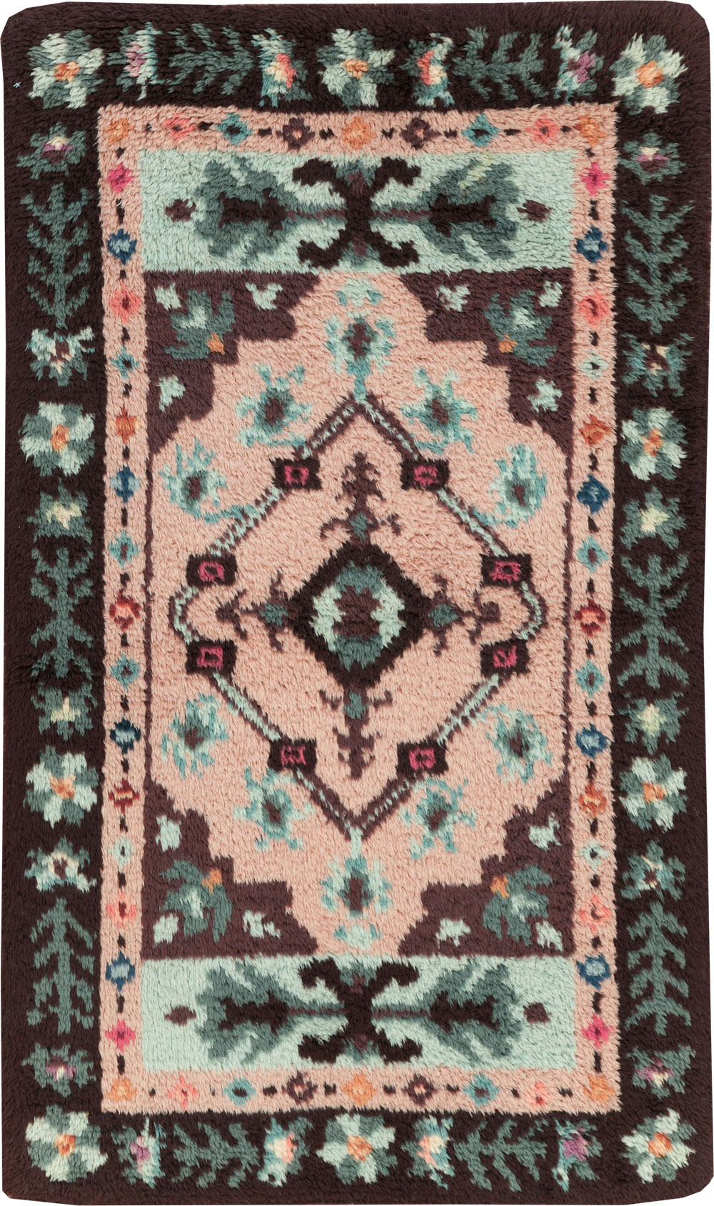 Vintage European Deco Rug, No.30877 - Galerie Shabab