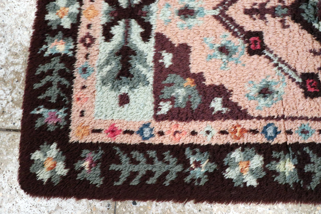 Vintage European Deco Rug, No.30877 - Galerie Shabab