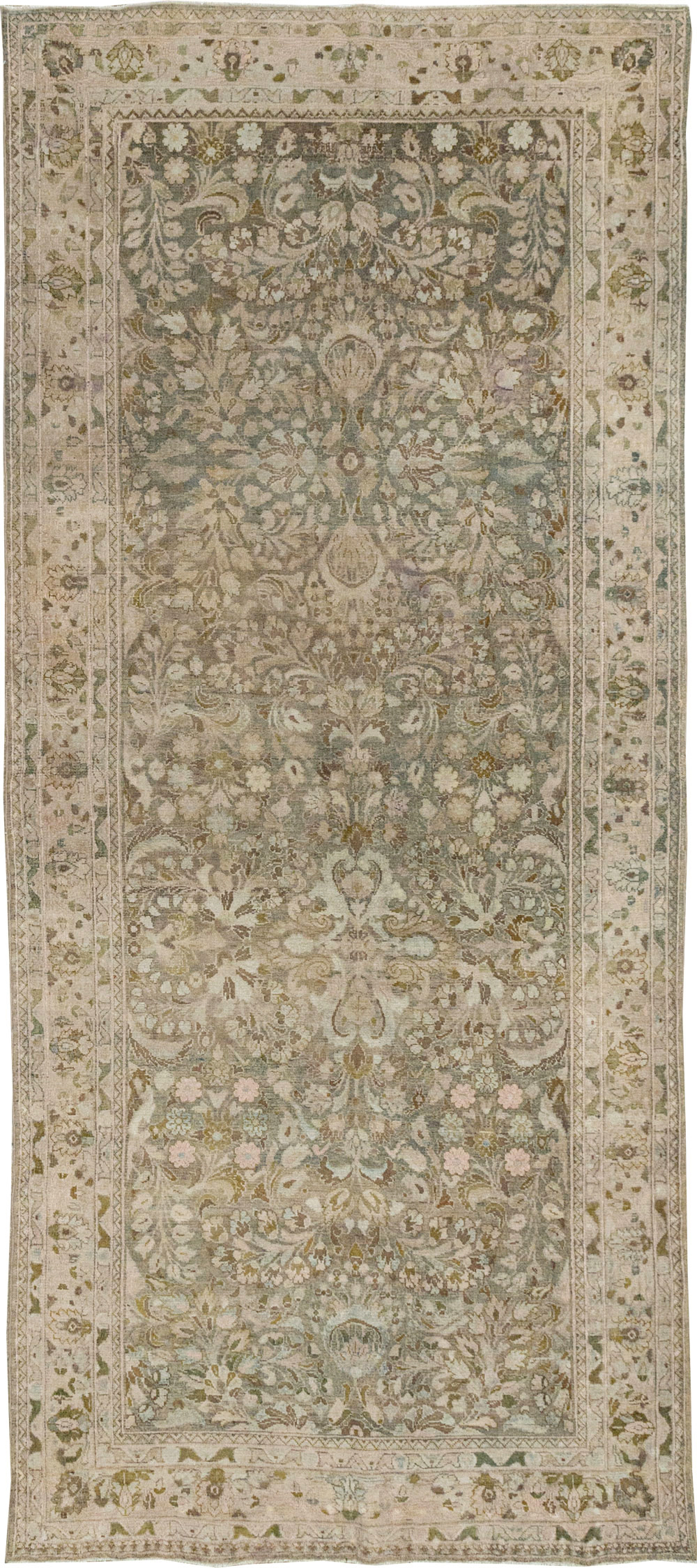 Vintage Persian Malayer Gallery Rug, No.30881 - Galerie Shabab