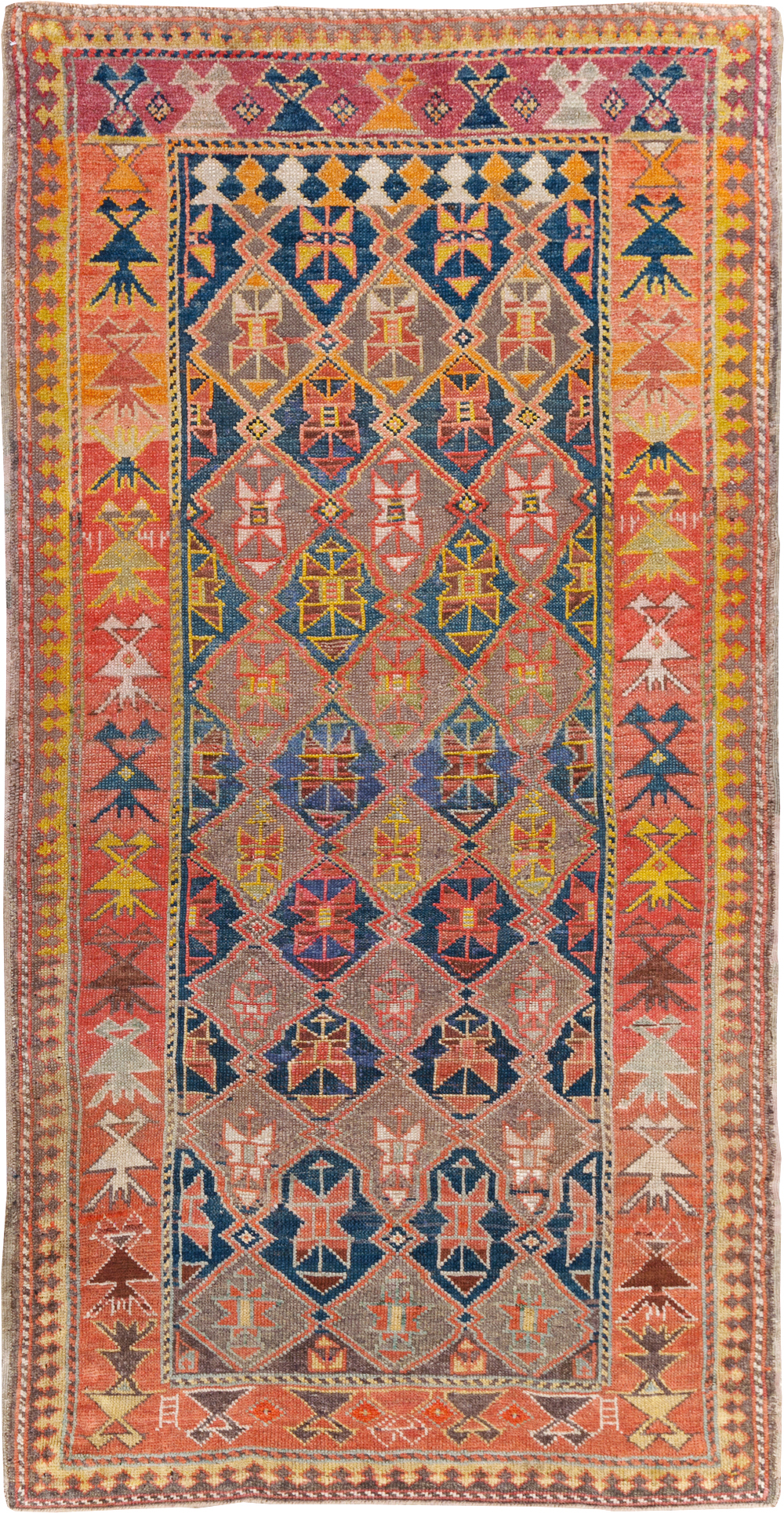 Antique Kazak Rug, No.30894 - Galerie Shabab