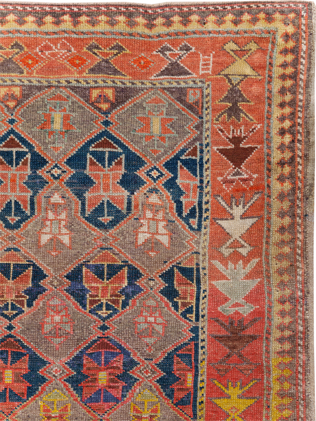 Antique Kazak Rug, No.30894 - Galerie Shabab