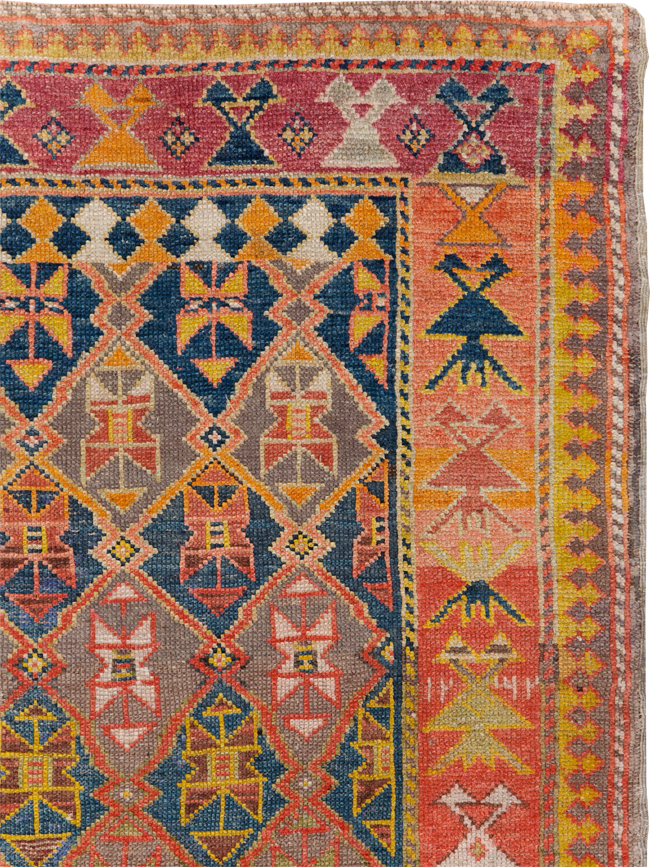Antique Kazak Rug, No.30894 - Galerie Shabab