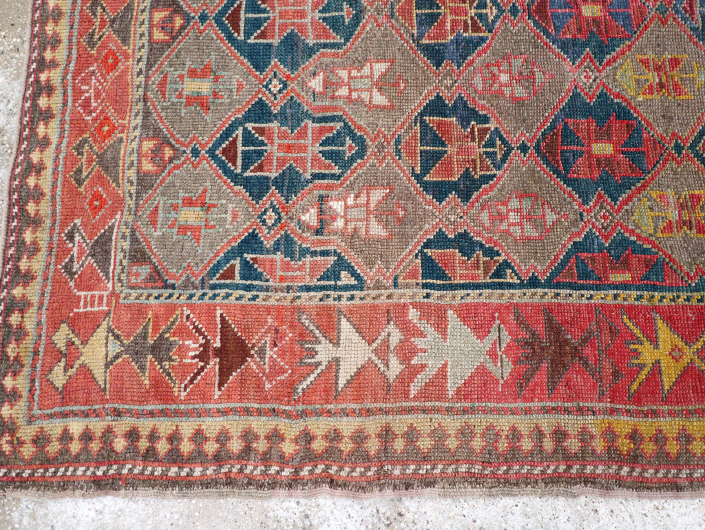 Antique Kazak Rug, No.30894 - Galerie Shabab