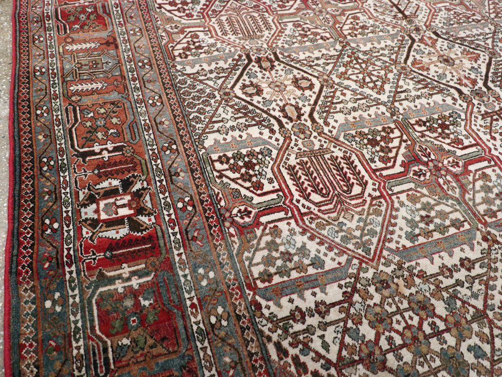 Vintage Persian Joshegan Carpet, No.30898 - Galerie Shabab