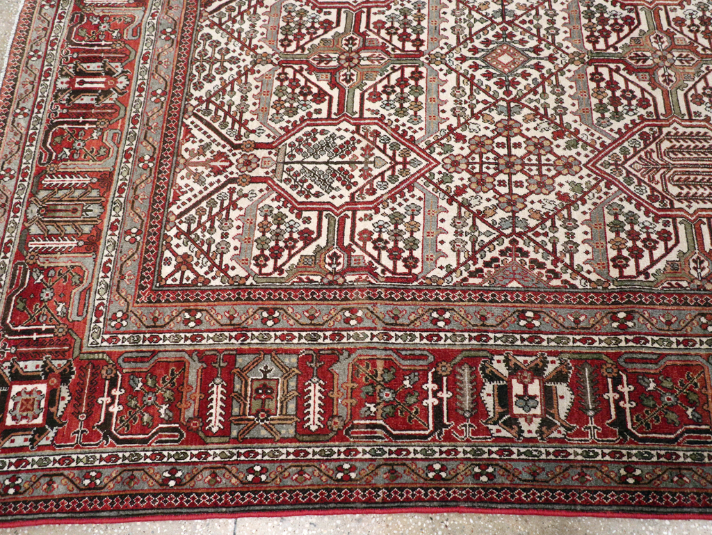 Vintage Persian Joshegan Carpet, No.30898 - Galerie Shabab
