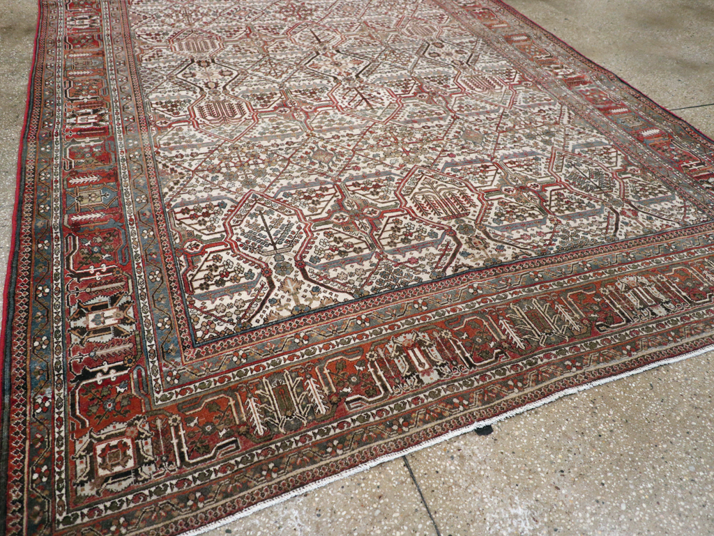 Vintage Persian Joshegan Carpet, No.30898 - Galerie Shabab
