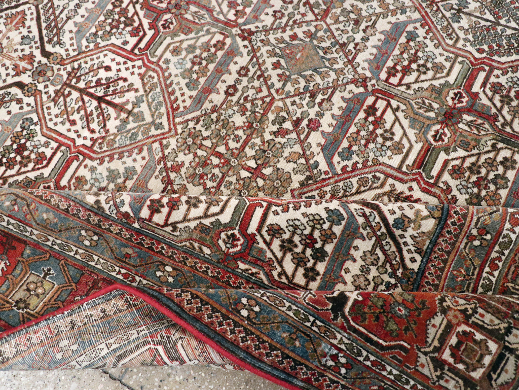 Vintage Persian Joshegan Carpet, No.30898 - Galerie Shabab